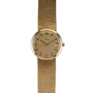 Omega 9K Yellow Gold Vintage Dress Watch thumbnail
