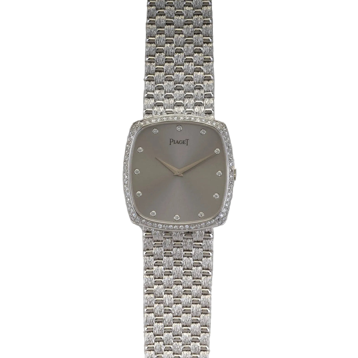 Piaget 18K White Gold & Diamond Dress Watch