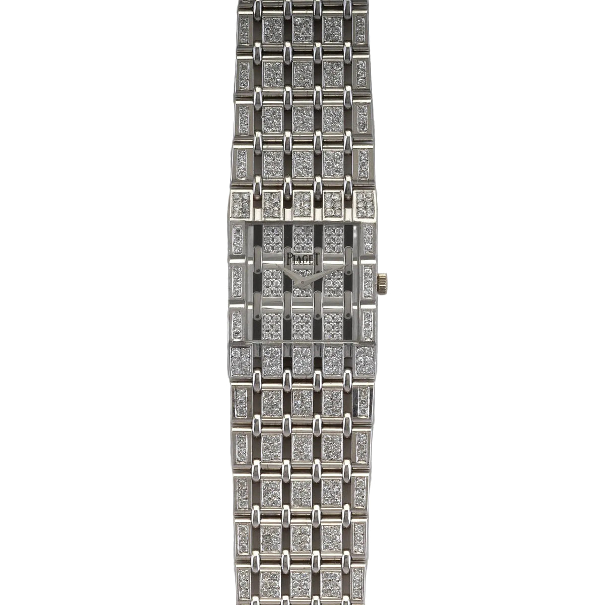 Piaget 18K White Gold & Diamond Dress Watch
