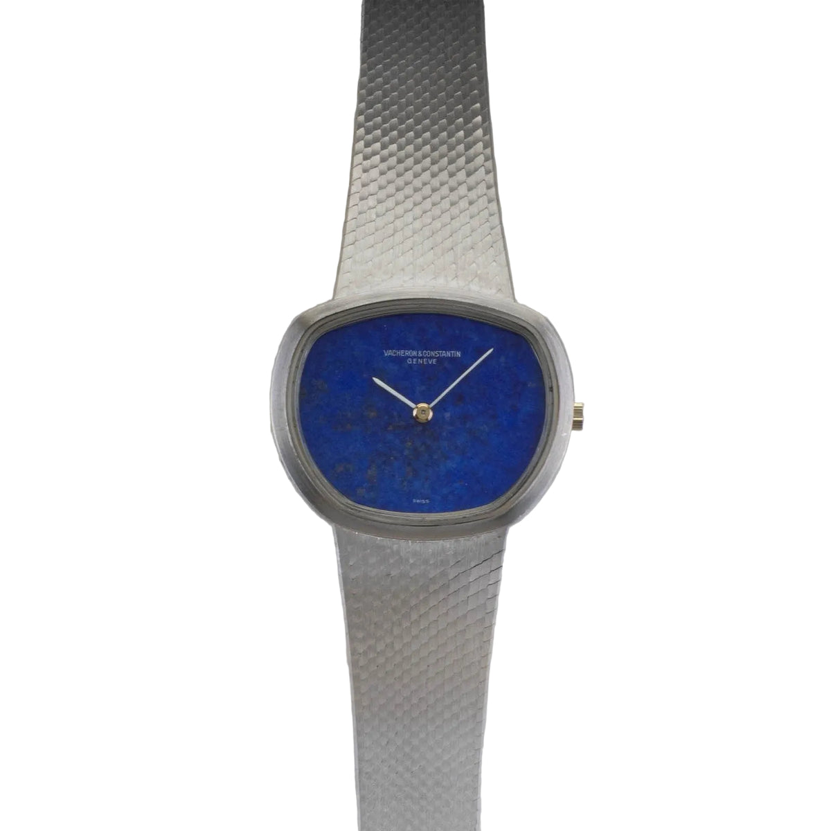 Vacheron Constantin 18K White Gold Lapis Dial Dress Watch