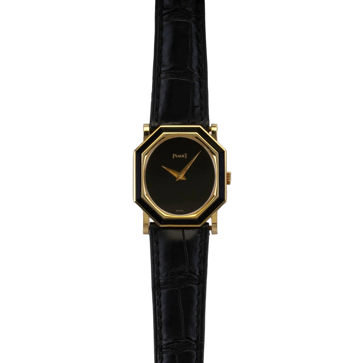 Piaget Onyx Vintage Dress Watch