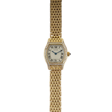 Cartier 18K Yellow Gold & Diamond Tortue Cartier Pre-Owned