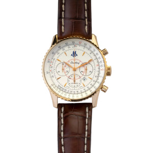 Breitling 18K Rose Gold Navitimer Montbrillant