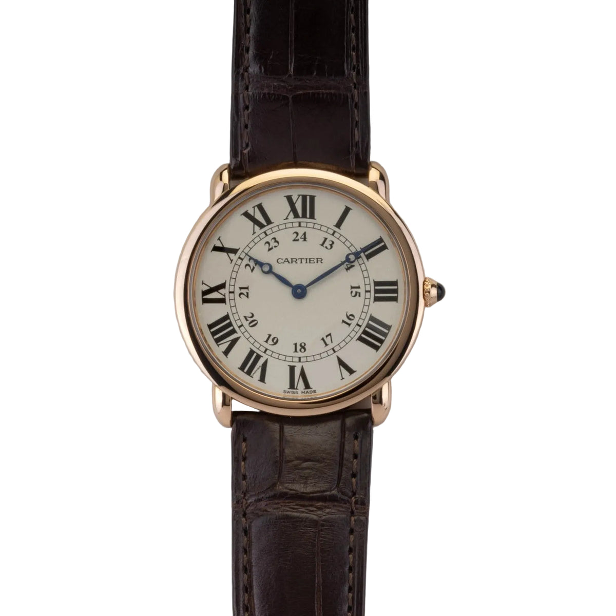 Cartier 18K Rose Gold Ronde Louis