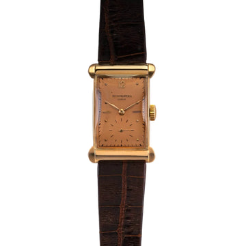 Patek Philippe 18K Rose Gold Rectangular Watch Ref. 2403 Patek Philippe Pre-Owned