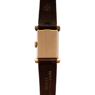 Patek Philippe 18K Rose Gold Rectangular Watch Ref. 2403 thumbnail