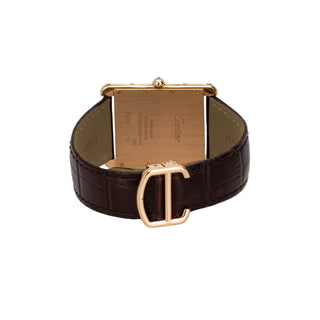 Cartier 18K Rose Gold & Diamond XL Tank Louis thumbnail