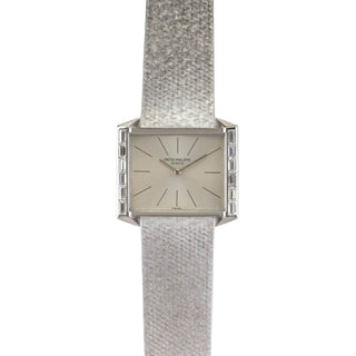 Patek Philippe 18K White Gold & Diamond Watch Ref. 3506 thumbnail