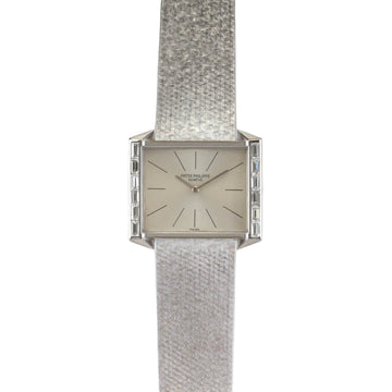 Patek Philippe 18K White Gold & Diamond Watch Ref. 3506 Patek Philippe Pre-Owned