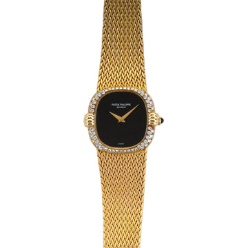 Vintage Patek Philippe 18K Yellow Gold & Diamond Ellipse Ref. 4331/1J