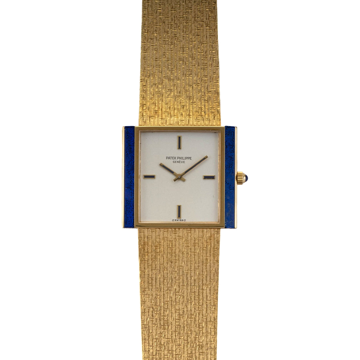Patek Philippe 18K Yellow Gold & Lapis Lazuli Watch Reference 3578/1