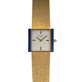 Patek Philippe 18K Yellow Gold & Lapis Lazuli Watch Reference 3578/1 thumbnail