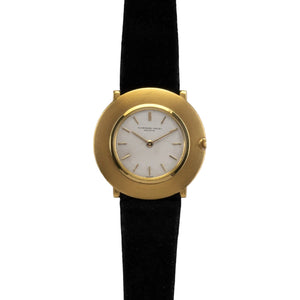 Audemars Piguet 18K Yellow Gold Vintage Disco Volente
