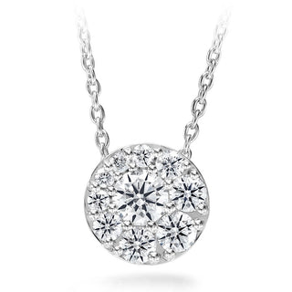 Hearts On Fire 18 Tessa Circle Pendant - HFPTESC00518W thumbnail
