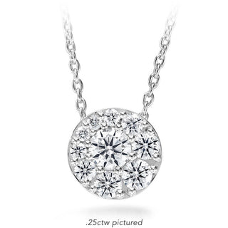 Hearts On Fire Tessa Circle Pendant - HFPTESC01028W thumbnail