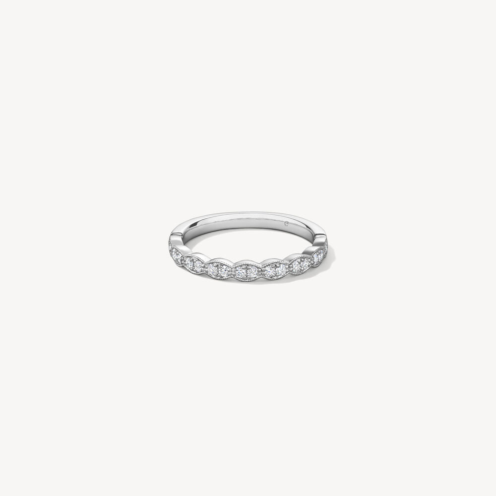 Hearts On Fire Lorelei 23Gh/Vs Bnd Ring - UU15638WGHV0156500
