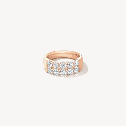 Hearts On Fire Double Row Ring 54Gh/Vs - UU24568WGHV1506500