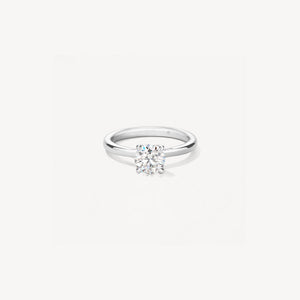 Vela Solitaire Ring with Diamond Gallery