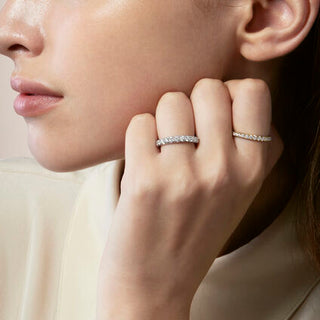 Hearts On Fire Vela Pave Band Ring - UU2642PTGHV1006500 thumbnail