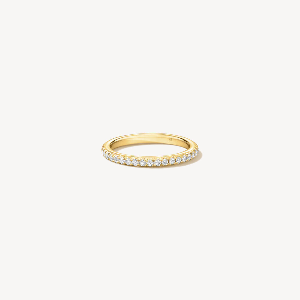 Hearts On Fire Vela Pave Band Ring - UU2642PTGHV1006500