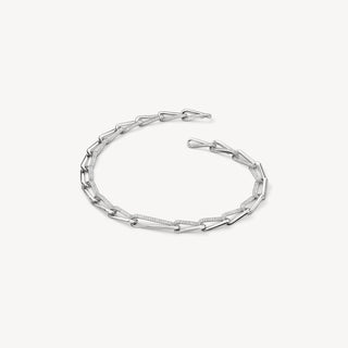 INSIDE/OUT Elongated Diamond Link Necklace thumbnail