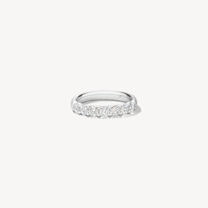 Hearts On Fire Signature 7Stn Band Ring - UU2728PTGHV0456500