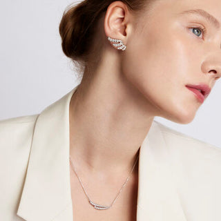 Hearts On Fire 18 Vela Frenct Di Necklace Vela French Cut Pave Pendant Necklace | 18 Vela Frenct Di Necklace - UU28068YGHV0401800 thumbnail