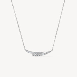 Hearts On Fire 18 Vela Frenct Di Necklace - UU28068WGHV0401800
