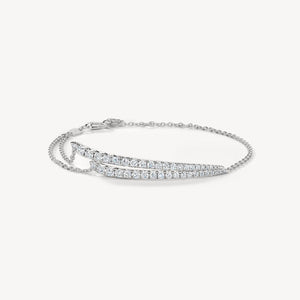 VELA French Cut Pavé Diamond Bracelet