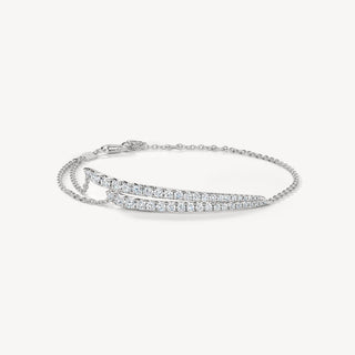 VELA French Cut Pavé Diamond Bracelet thumbnail