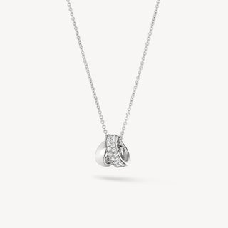 INSIDE/OUT MULTI-WEAR RONDEL DIAMOND PENDANT NECKLACE thumbnail