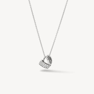 INSIDE/OUT MULTI-WEAR RONDEL DIAMOND PENDANT NECKLACE thumbnail