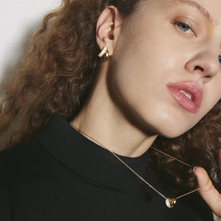 INSIDE/OUT MULTI-WEAR RONDEL DIAMOND PENDANT NECKLACE thumbnail