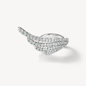 VELA French Cut Pavé Cocktail Ring
