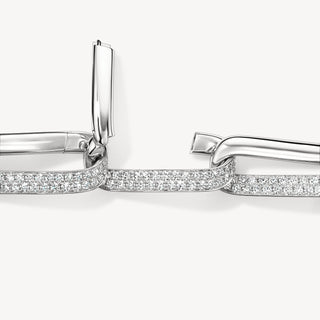 INSIDE/OUT DIAMOND LINK BRACELET thumbnail