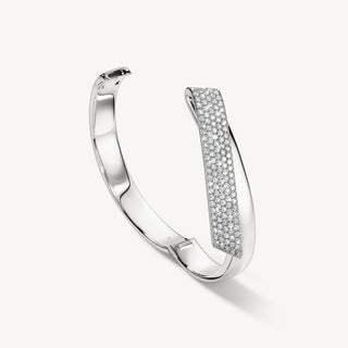 INSIDE/OUT DIAMOND FLIP BANGLE thumbnail