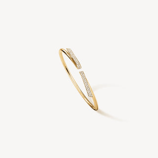 INSIDE/OUT DIAMOND FLIP BANGLE thumbnail