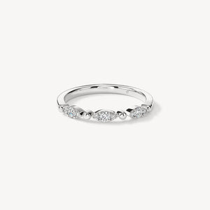 Hearts On Fire Beaded Regal Bnd Ring - UU29748YGHV0106500