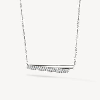 INSIDE/OUT DIAMOND FLIP PENDANT NECKLACE thumbnail