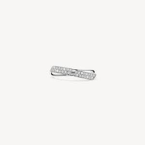 INSIDE/OUT DIAMOND FLIP OPEN RING