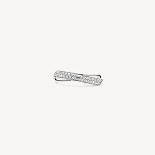 INSIDE/OUT DIAMOND FLIP OPEN RING thumbnail