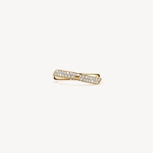 INSIDE/OUT DIAMOND FLIP OPEN RING