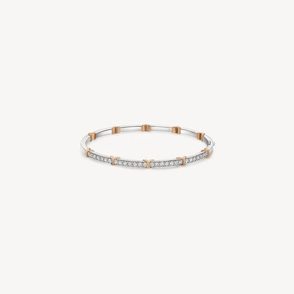 Hearts On Fire 18Kwy Copley Half Bngl D=Blank - UU30778AGHV0855648