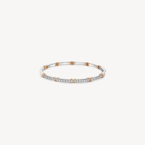 Hearts On Fire 18Kwy Copley Half Bngl D=Blank - UU30778AGHV0855648