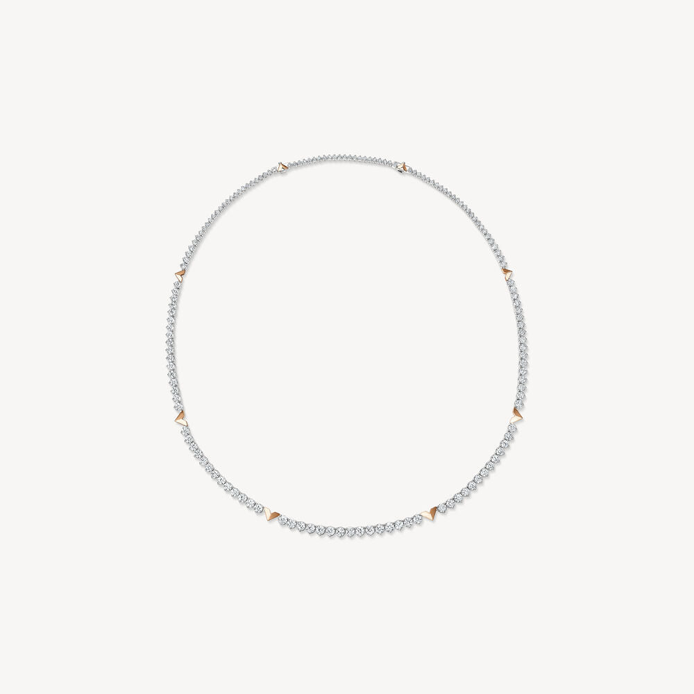 Hearts On Fire 18Kwy Copley Line Neck 18 D=Blank - UU31368AGHV9501800