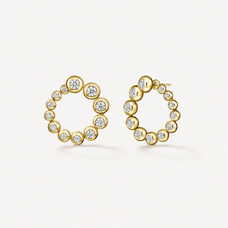 Hearts On Fire Dream Circle Convertible Earrings - UU31998YGHV220 thumbnail
