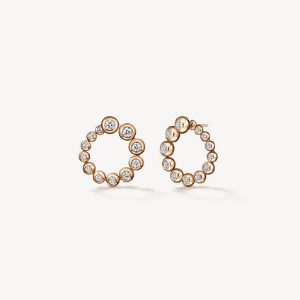 Hearts On Fire Dream Circle Convertible Earrings - UU31998YGHV220