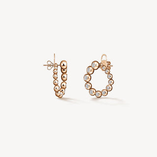Hearts On Fire Dream Circle Convertible Earrings - UU31998YGHV220 thumbnail