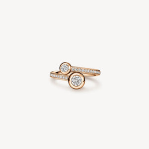 Hearts On Fire Dream Bypass Pavé Ring - UU32038YGHV0556500