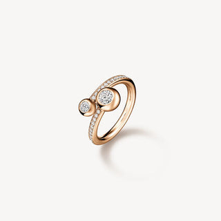 Hearts On Fire Dream Bypass Pavé Ring - UU32038YGHV0556500 thumbnail